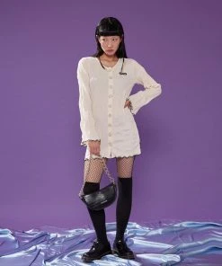 [PLASMASPHERE] FW 21 POPO DRESS(BEIGE) Best Sellers