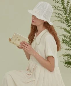 [GOCORI] Seasonless OLIVE EMBROIDERY HAT