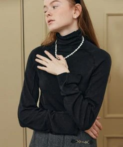 [ANEDIT] Winter 21 Line Detail Turtleneck_BK Best Sellers