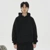 Best Sellers [HAVEOFFDUTY] FW 21 RAGLAN HEAVY WEIGHT HOODIE(BLACK)
