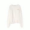 [PLZ PROJECT] FW 21 SIGNATURE OVER SIZED SWEATSHIRT_IVORY