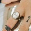 [13MONTH] Seasonless BIG CUBIC 13M LETTERING RING (SILVER) Best Sellers