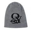 [OY] Seasonless OVERLAP LOGO BEANIE-GREY