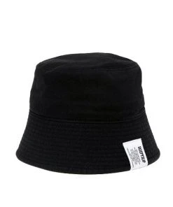 [SLEEPY SLIP] Seasonless PIGMENT BLACK BUCKET HAT