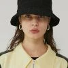 [ANOTHER YOUTH] Seasonless Lace Bucket Hat - Black