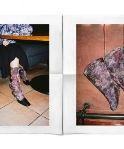 [RURU] Seasonless GLOSSY ROSE KNEE SOCKS [PINK] Best Sellers