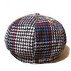 [SLEEPY SLIP] Seasonless HOUND CHECK MIX NEWSBOY CAP