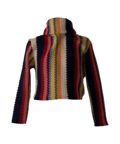 [ONMYOWN] FW 21 Rainbow Turtleneck Top Best Sellers