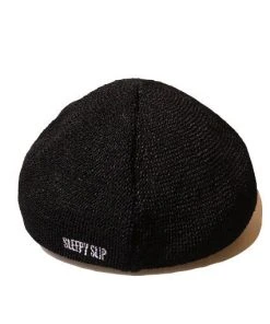 SLEEPYS SLIP [SLEEPY SLIP] Seasonless OBJET BLACK NEWSBOY CAP