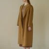 [STEP AROUND] FW 21 HANDMADE BELTED LONG COAT_CAMEL