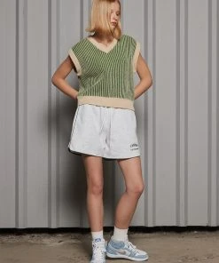 Best Sellers [LARTIGENT] FW 21 JADORE PIPING SHORTS(GRAY)