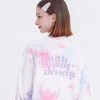 [DAYLIFE] Seasonless Tie-dye Long Sleeve. (PINK)