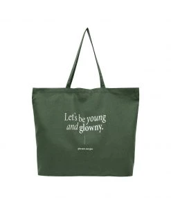 GLOWNG [GLOWNY] Seasonless LET'S BE TOTE - GREEN