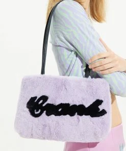 [CRANK] Seasonless ECO FUR SHOULDER BAG_L.PU