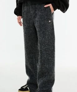 [ANOTHER YOUTH] Winter 21 Perm Hair Daddy Slacks - Grey