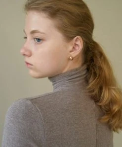 [STEP AROUND] FW 21 LINE STITCHES SLIM POLA_M/BROWN