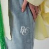 [ROCCI ROCCI] FW 21 RCC Velour Banding Pants [GRAYISH BLUE]