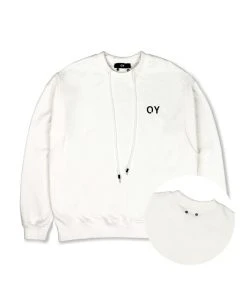 [OY] FW 21 BLOCK NECK STRING MTM-WHITE