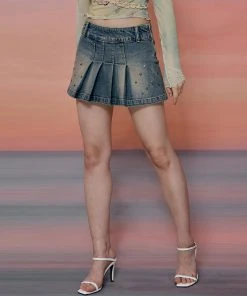 [EXPIRED GIRL] FW 21 Twinkle Denim Skirt Best Sellers