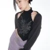 Best Sellers [SETUP EXE] FW 21 Embroidery Top & Bolero CD Set [Black/Charcoal]