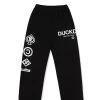 [DUCKDIVE] FW 21 Signature Logo Sweatpants Black Best Sellers