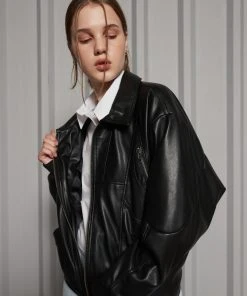 Best Sellers [LARTIGENT] FW 21 CUTTING RIDER JACKET(BLACK)