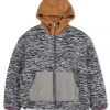 YOUTH BATH Best Sellers [YOUTHBATH] FW 21 KNIT HOODIE ZIP-UP JUMPER_GRAY