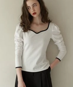 [REMANTIST] FW 21 Send My Heart - Top (white)