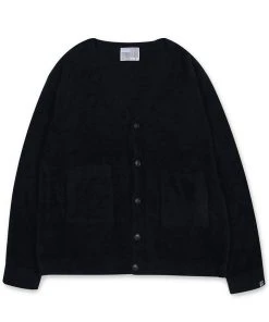 YOUTH BATH [YOUTHBATH] FW 21 ANGORA KNIT CARDIGAN_NAVY Best Sellers