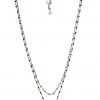 [ANOTHER YOUTH] FW 21 Beads Chain Necklace - Green&black