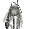 [LECYTO] Seasonless HANDMADE WOOL MIXTURE FRINGE MINI BAG_[GY/BK]
