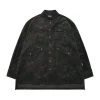 Best Sellers [AJO BY AJO] FW 21 Oversized Camouflage Shirt [Black]