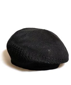 [SLEEPY SLIP]Seasonless WALES BLACK BERET