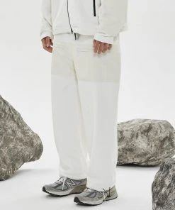 Best Sellers [HAVEOFFDUTY] FW 21 FLEECE NPC CAMPER PANTS(WHITE)