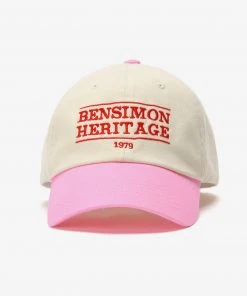 [BENSIMON] Seasonless HERITAGE BALL CAP - PINK Best Sellers