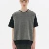 Best Sellers [LECYTO] FW 21 SMOCK CREWNECK VEST_[CHARCOAL]