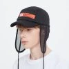 [BADINBAD] Seasonless STRING DESERT CAP_BLACK