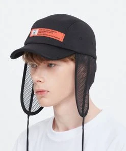 [BADINBAD] Seasonless STRING DESERT CAP_BLACK