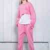 UNORMAL Best Sellers [UNUSUALNORMAL FW 21 POINT SWEAT PANTS _ PINK