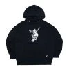 [WAKEMEUP] FW 21 Skate Print Hoodie Navy