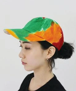 [CONECTX] Seasonless ONLY ONE TIE-DYE CAP MULTI (red Line)