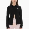 [NANA CREW] FW 21 BRANCH OFF TERRY CARDIGAN - BLACK Best Sellers