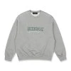 [DUCKDIVE] FW 21 Vintage Crack Logo Sweatshirt Gray Best Sellers
