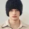 [LECYTO] Seasonless SMOCK FUR BEANIE_[CHARCOAL] Best Sellers