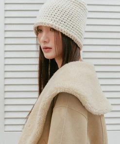 [SAYSRA] Seasonless CROCHET HAT [IVORY] Best Sellers