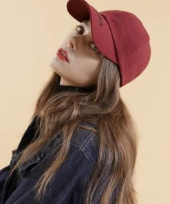 [CABEZA] Seasonless Visor Ball Cap_Burgundy Best Sellers