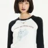 [CRANK] FW 21 MY LITTLE KITTY CROP T_BK