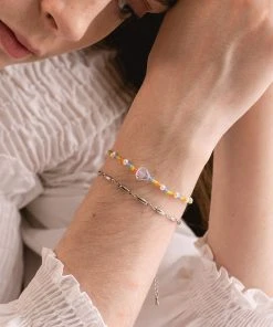 [LOMBRILLANT] Seasonless Aurora Shell Bracelet (SET) L'OMBRILLANT