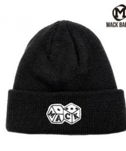 [MACK BARRY] Seasonless DICE PATCH BEANIE Best Sellers