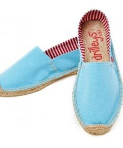 [DRILLEYS] Seasonless Espardew Chambray Blue Woman260mm(39)